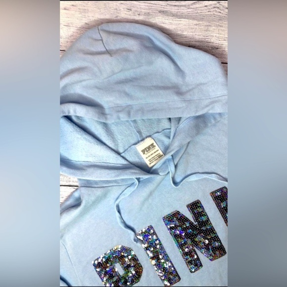 PINK VS Bling Hoodie Size XS